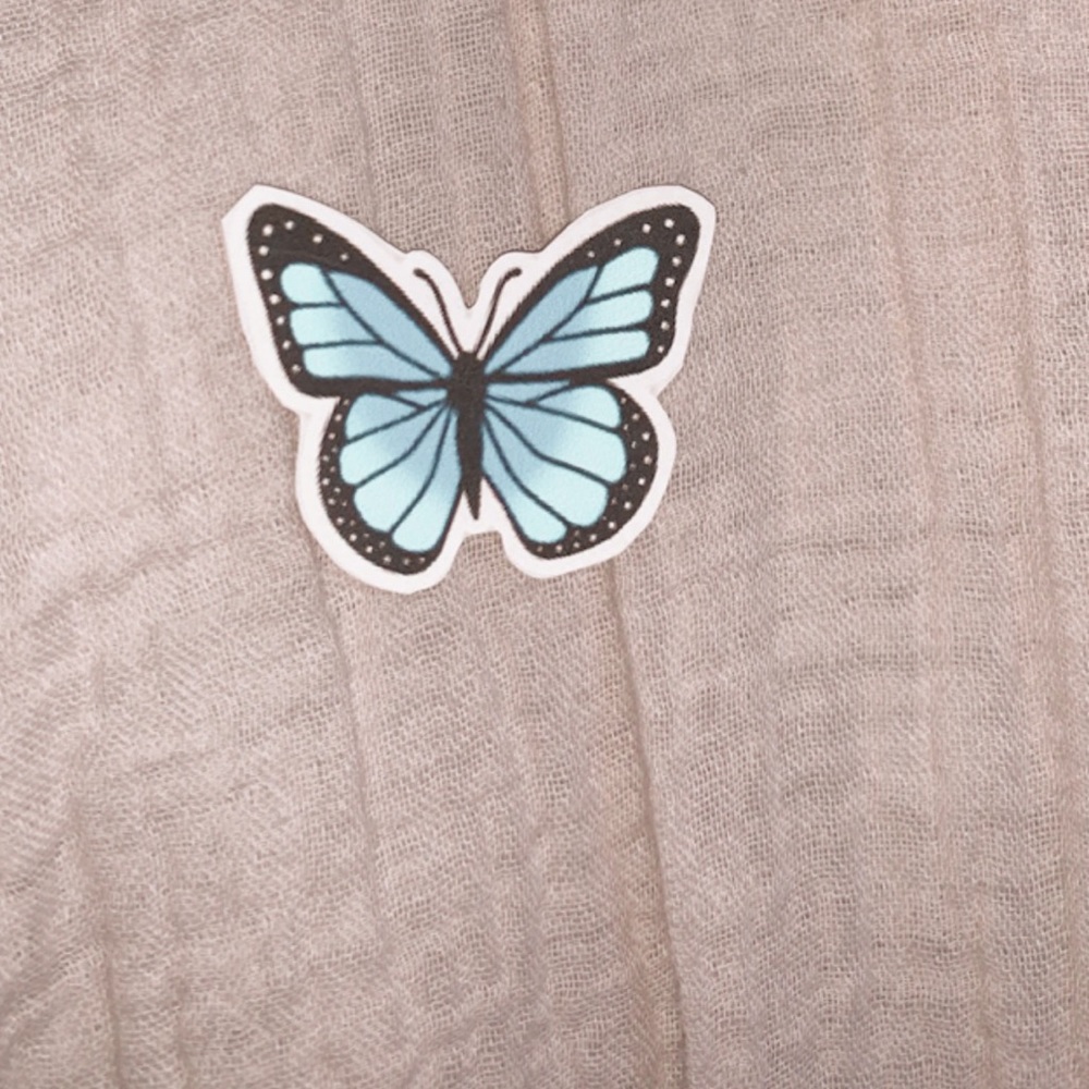 Butterfly sticker